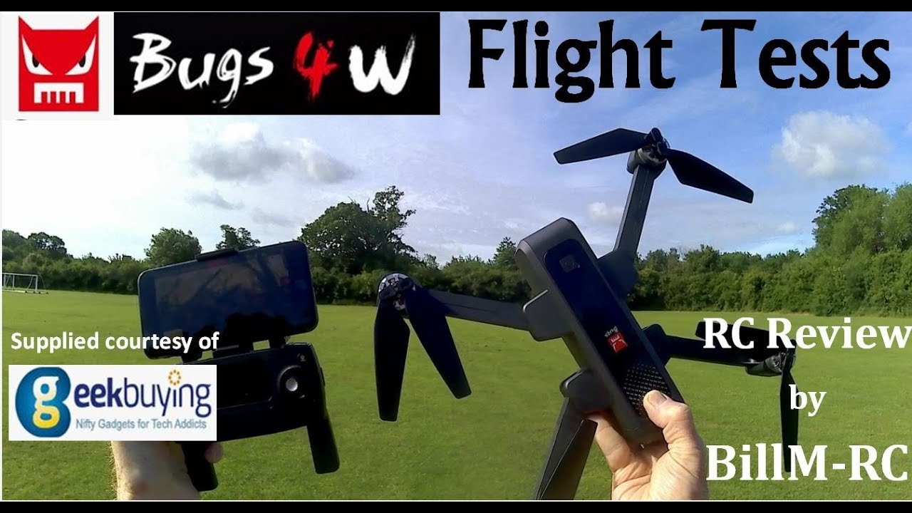 MJX Bugs 4W B4W Review Part II - Flight, Functions, Features, FPV Range & Camera tests