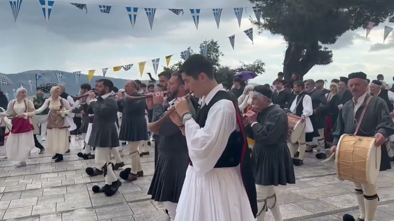 Ntefi:Χάλασμα Πανηγυριού Αγίου Γεωργίου Αράχωβα 2025