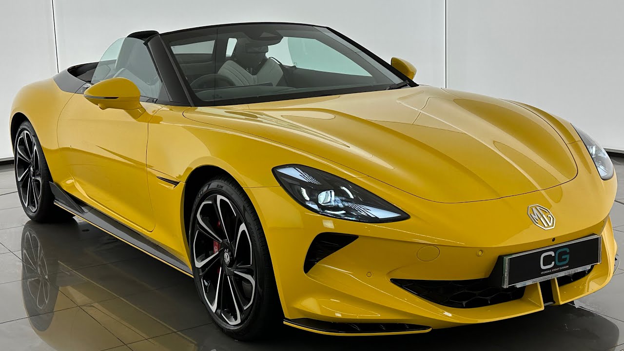 Inca Yellow | All New MG Cyberster GT | Electric Sportscar