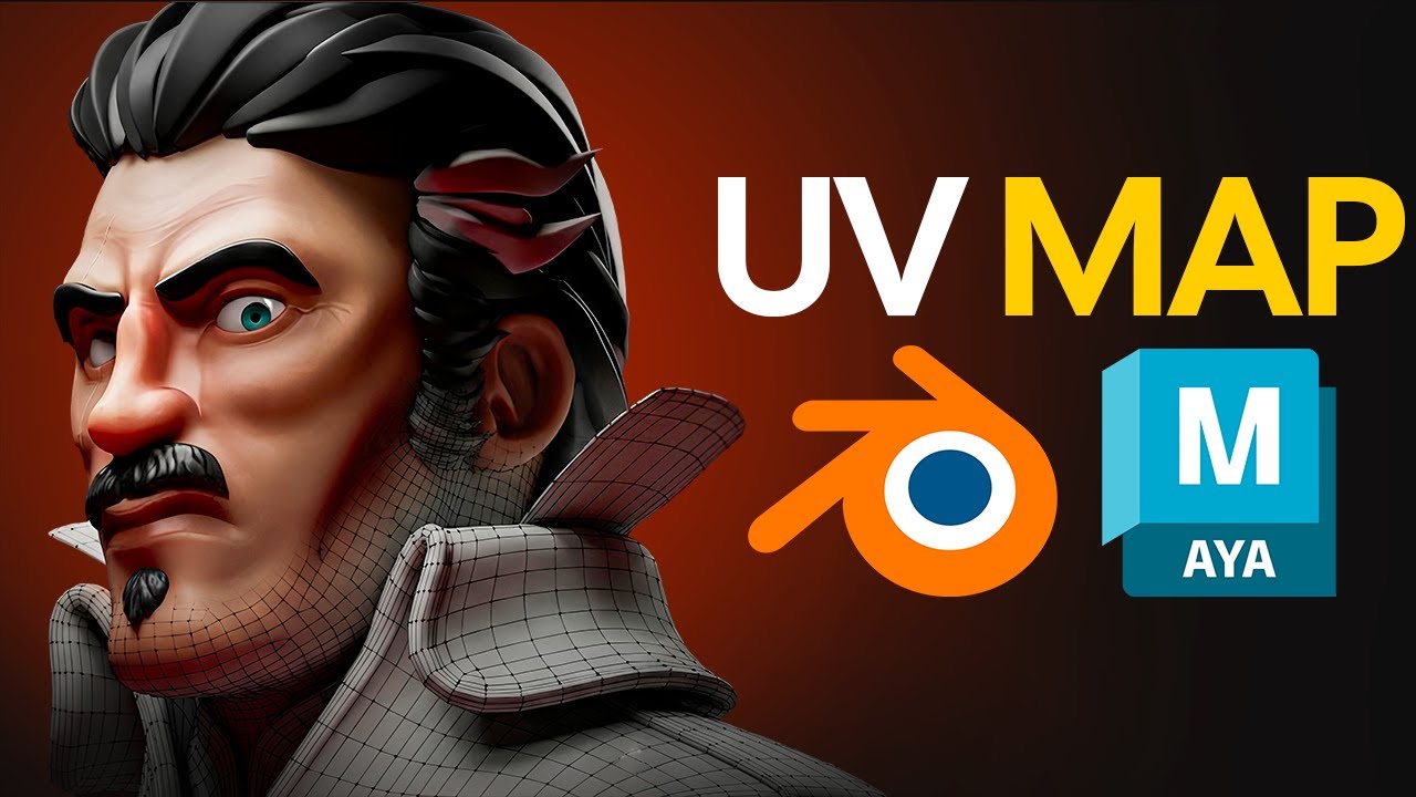 UV Unwrapping en Blender y Maya (SUPER F&Aacute;CIL)