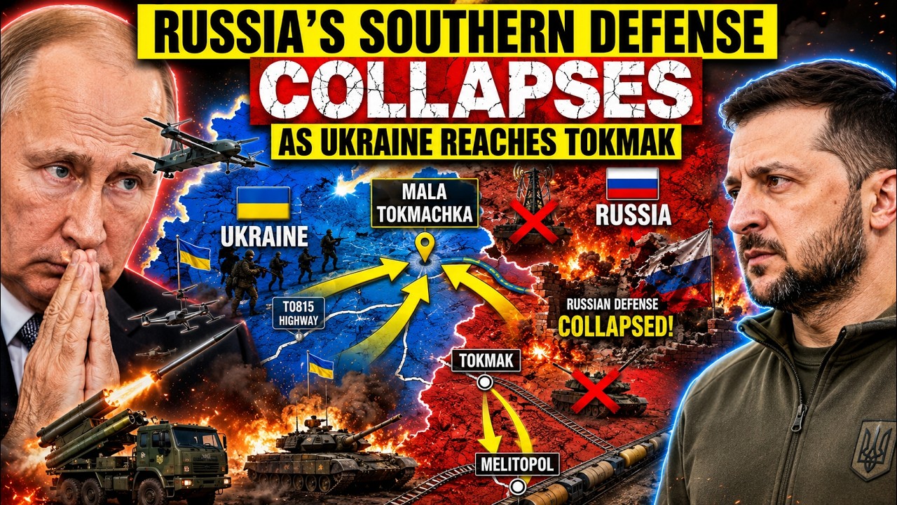 Russia&rsquo;s Southern Defense COLLAPSES as Ukraine Reaches Tokmak
