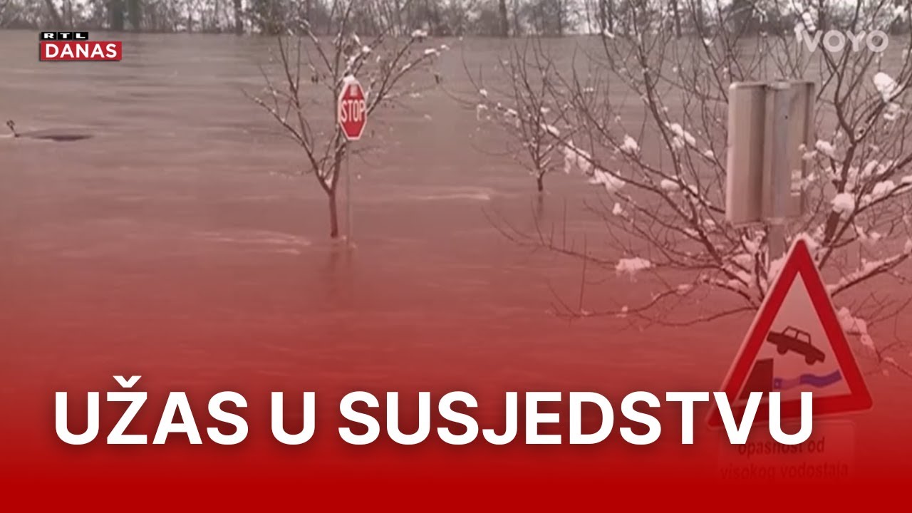 Poplave i klizi&scaron;ta, 15.000 ljudi ostalo bez struje, rijeka odnijela most! | RTL Danas