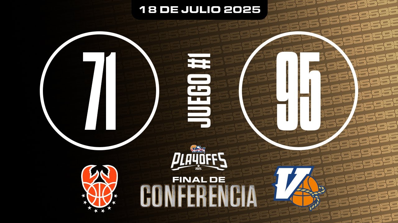 Resumen - Cangrejeros de Santurce vs. Vaqueros de Bayamon - Juego #1 - BSN2025