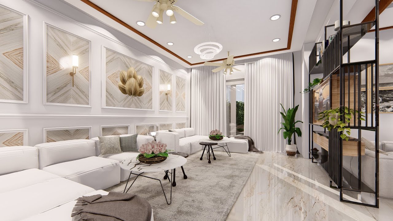 3 BHK + Servant room Flat Interior design for Mr. Neeraj Giri (under progress)