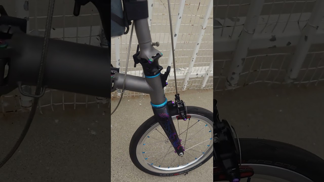 Brompton T line wireless shifter 7 speeds