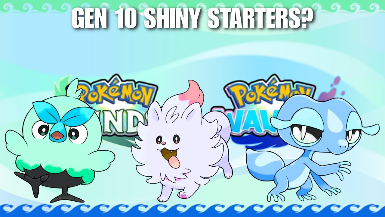 Predicting Gen 10 Starter Shinies Before They’re Revealed!