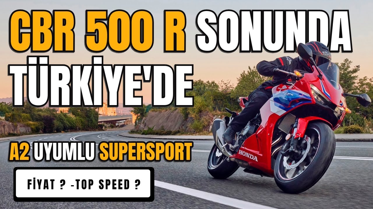Honda CBR 500 R Türkiye'de | Bu fiyata Supersport !