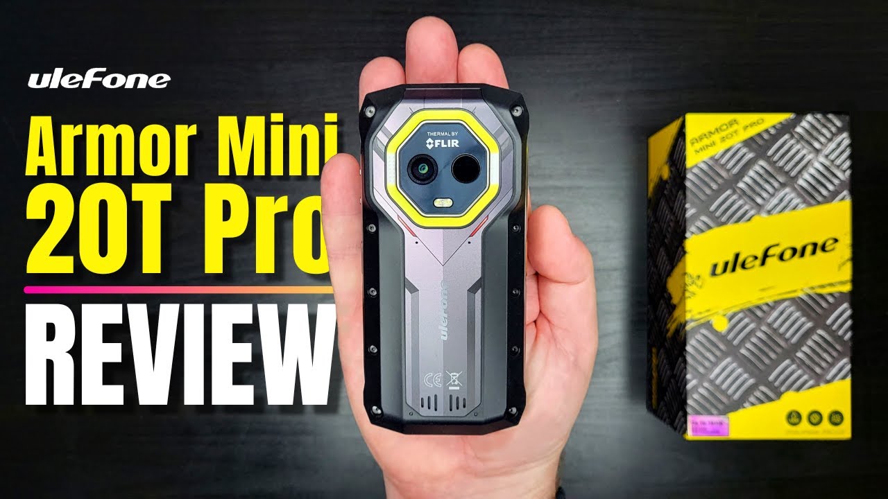 ОБЗОР ULEFONE Armor Mini 20T Pro: самый прочный миниатюрный карманный 5G-смартфон с тепловизионно...