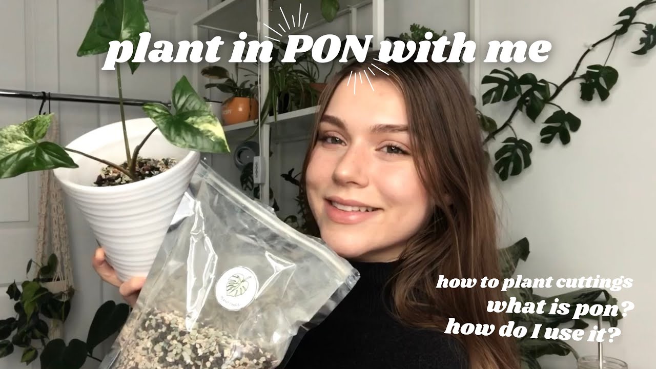 planting with PON: what is PON and how to use it (beginner plant with me/trial)