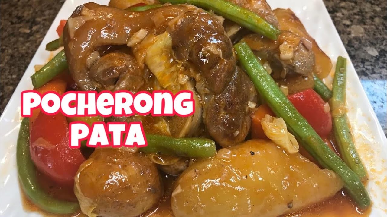 ITO ANG GAWIN MO SA PATA NG BABOY POCHERONG PATA NG BABOY