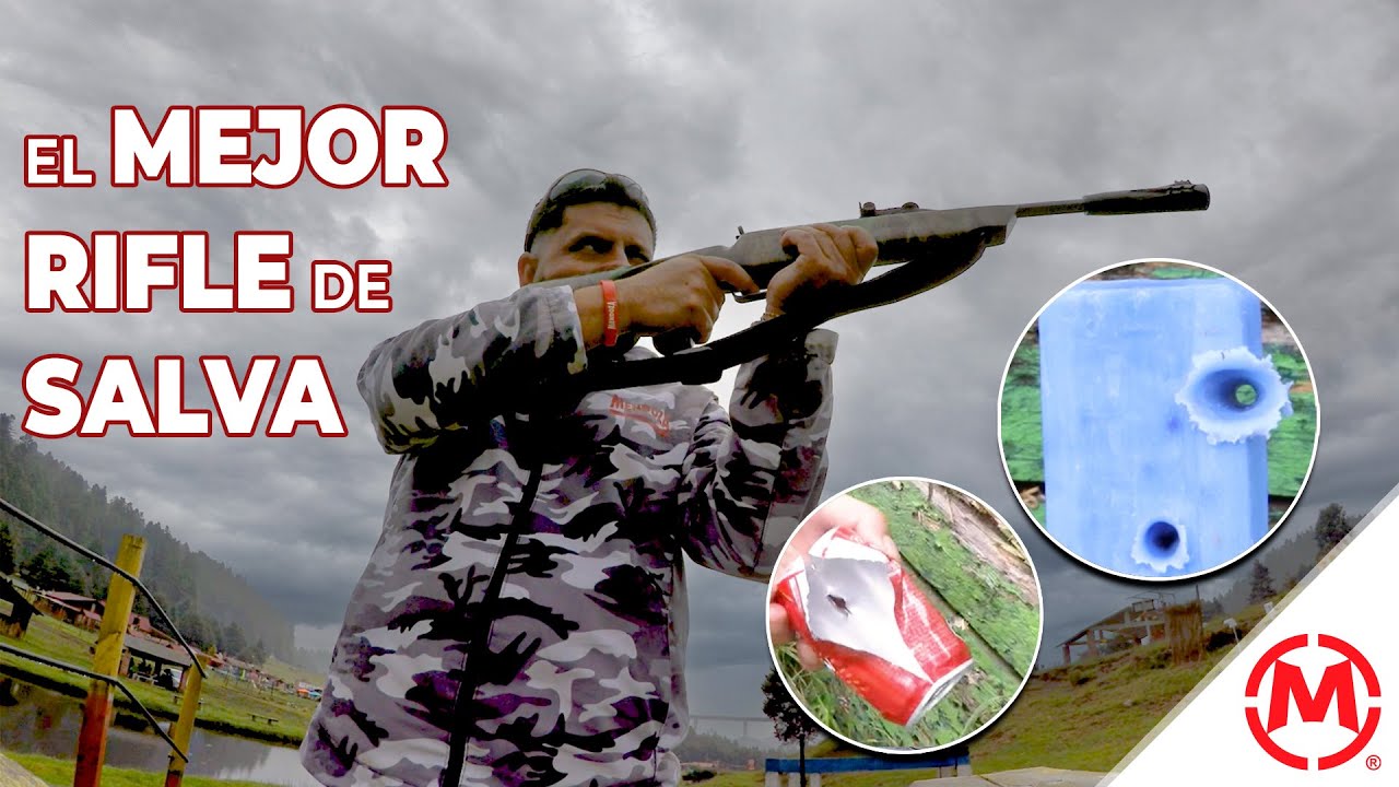 ¡EL MEJOR RIFLE DE SALVA! I PRUEBAS DE VELOCIDAD Y PENETRACIÓN #tirodeportivo #rifles #salva