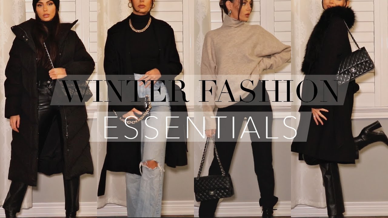 WINTER FASHION ESSENTIALS | Casual Winter Outfits ft. Nordgreen, Zara, Aritzia 🖤