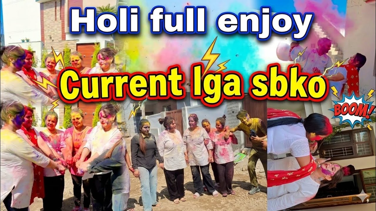 Holi special  ❤️🥳 #vlog #holispecialvlog #holivibes @indianvloggerlifestylekaur4114 @PinkyLifeVlog 