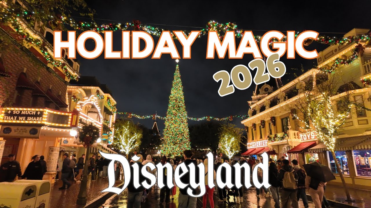 A Day to Night at Disneyland | Holiday Magic Around the Parks