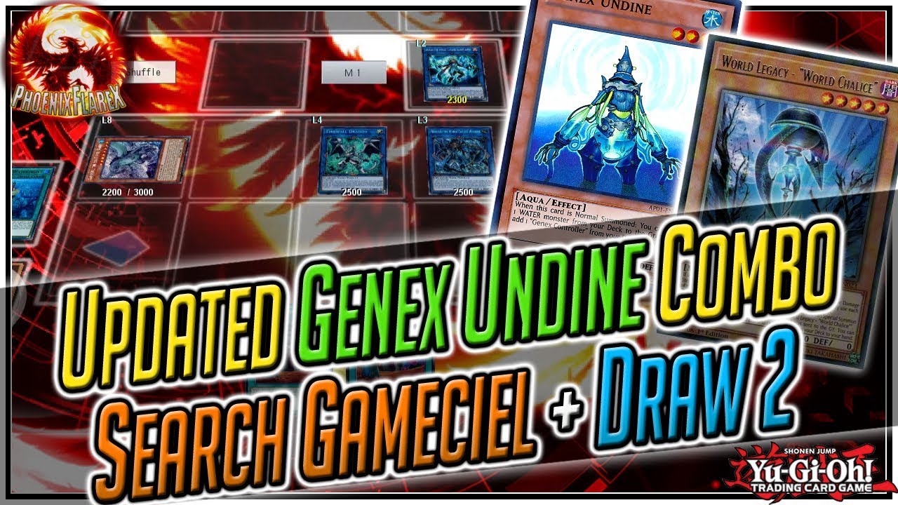 New Genex Undine WORLD CHALICE Combo: Undine + 