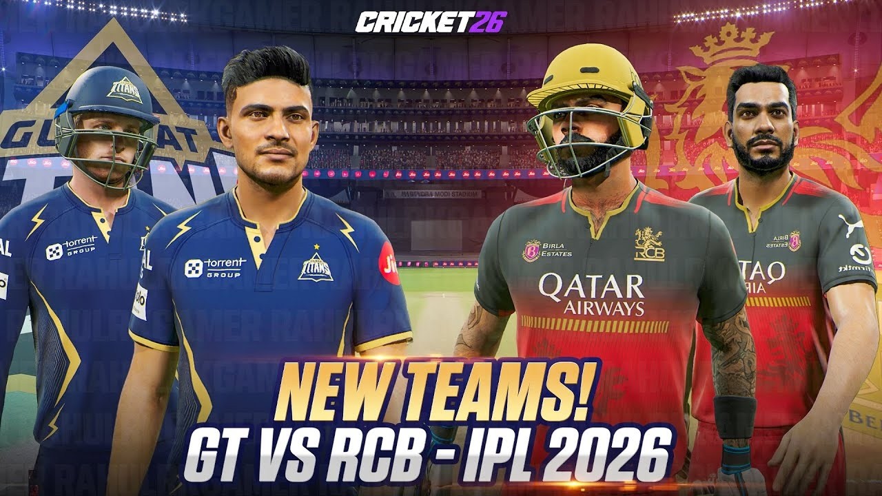 VIRAT KOHLI ON FIRE 🔥 | RCB vs GT 😱 | IPL 2026 | Cricket 26