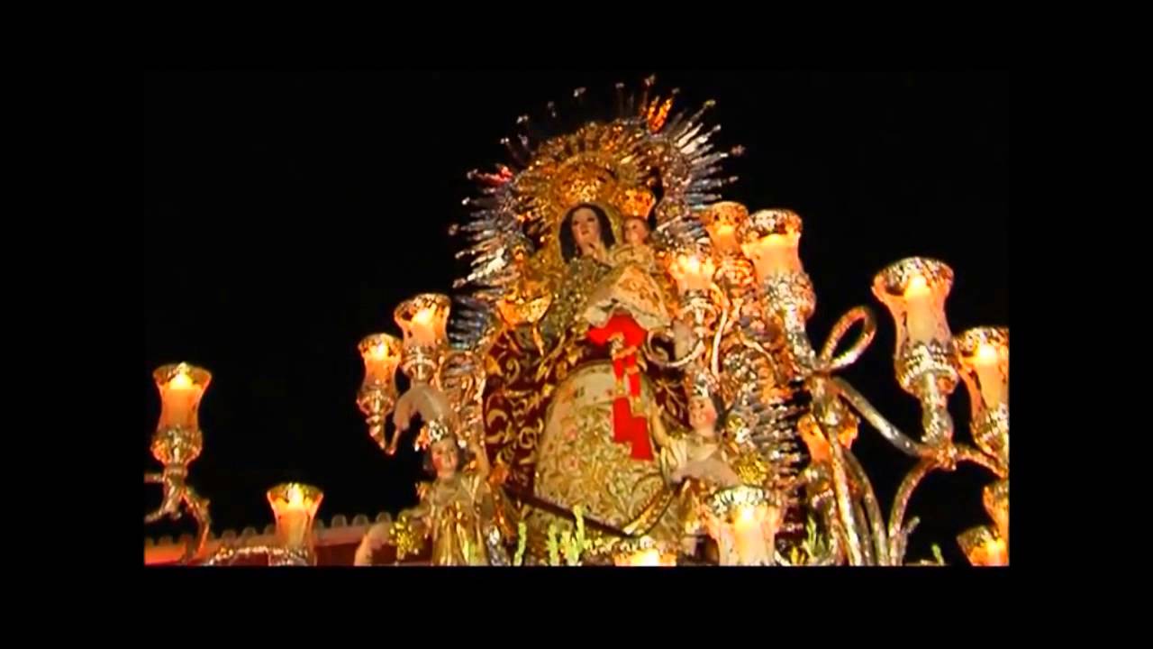 Procesión de vuelta de la Virgen de Consolación,Patrona de Carrión 2012 Parte 2