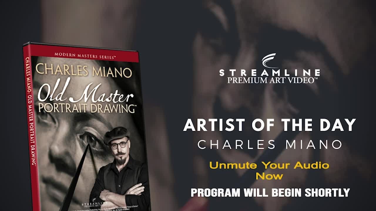 Charles Miano “Old Master Portrait Drawing” **FREE LESSON VIEWING**