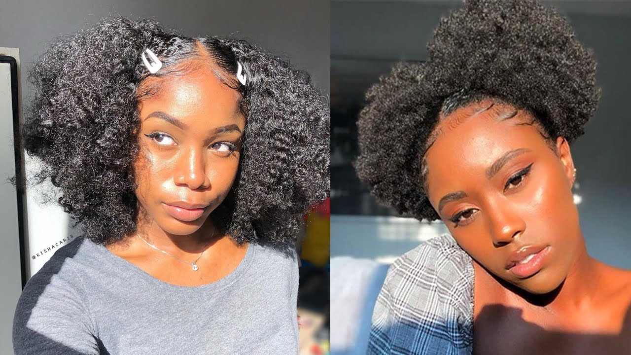 CUTE 4C HAIRSTYLES FOR NATURAL HAIR COMPILATION | SLAYED CURLY HAIR 2020