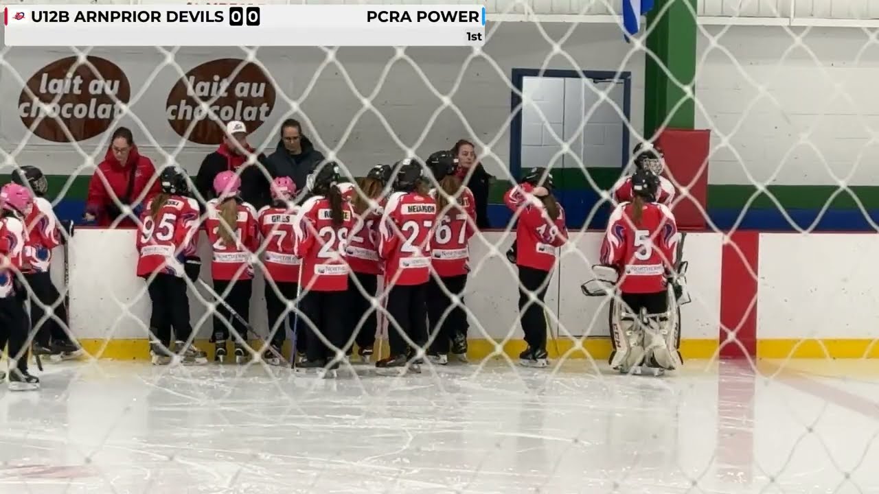January 18, 2026 - U12B Arnprior Devils Melanson vs PCRA Power - Finals at BKRA Tournament