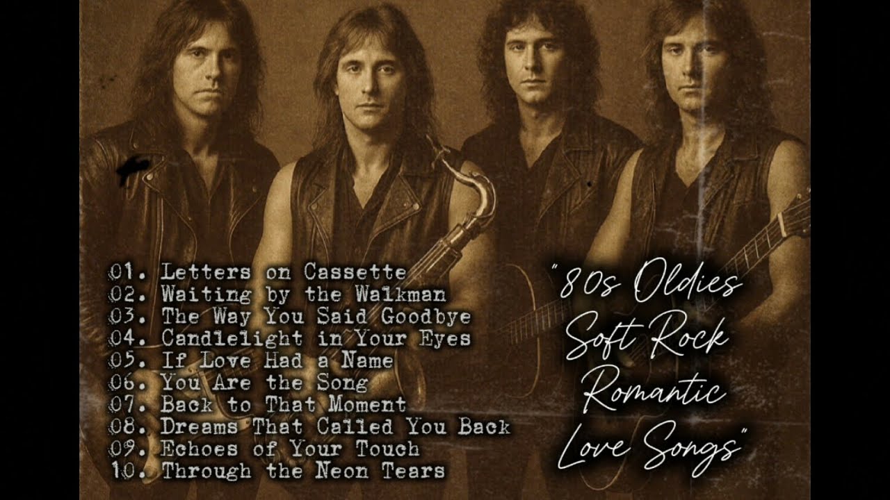 Greatest Hits 80s 90s Romantic Love Songs | Soft Rock | Letters on Cassette Vol.8