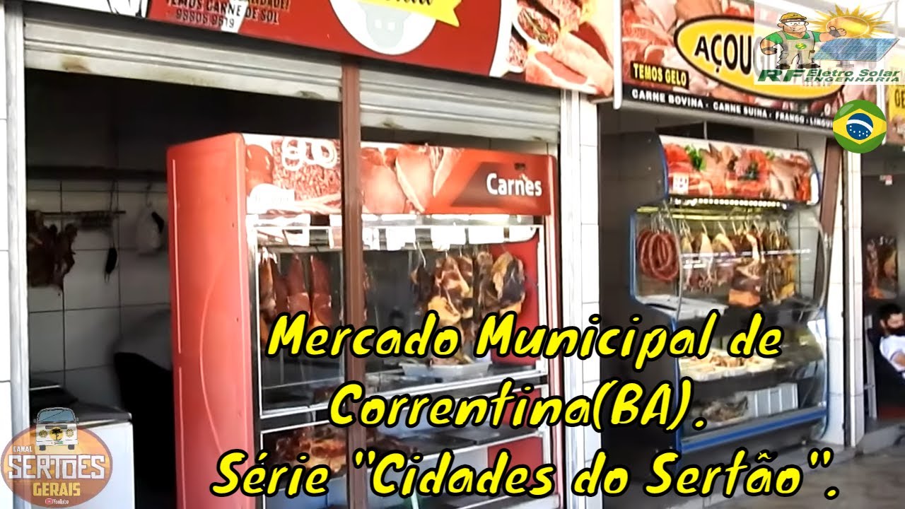 Mercado Municipal de Correntina(BA). Série 