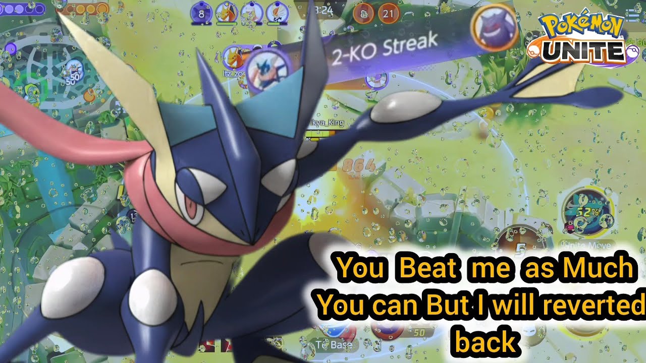 Greninja Super Fast Without Any Doubt He Always Stand For Team 😜