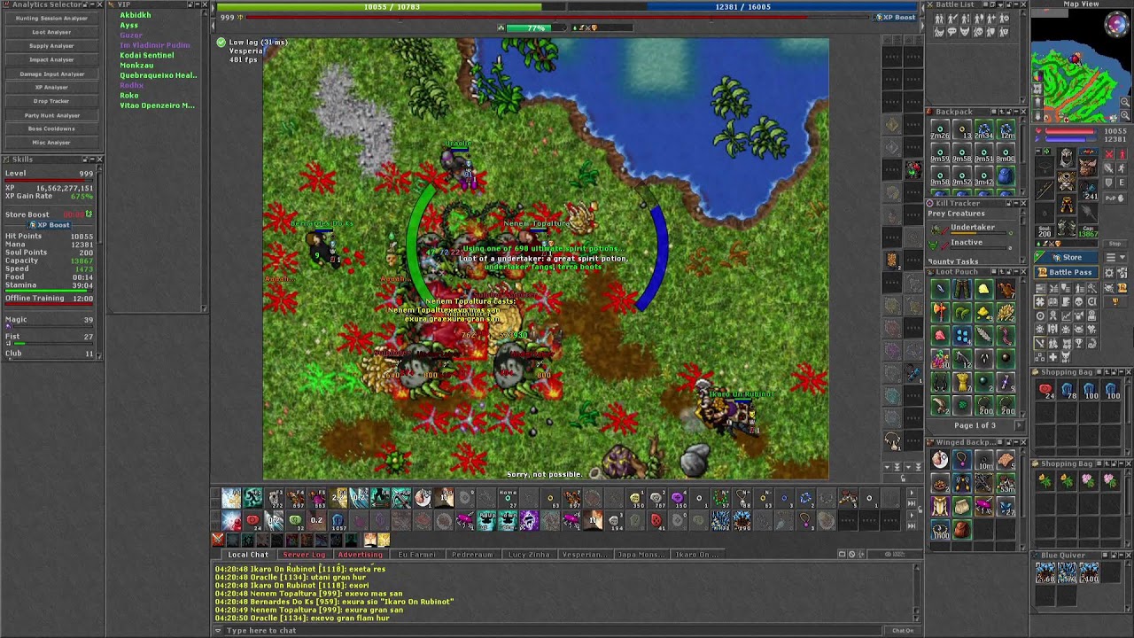 #RubinOT War RETRO DOMINADO -- TIBIAWAR - TIBIA