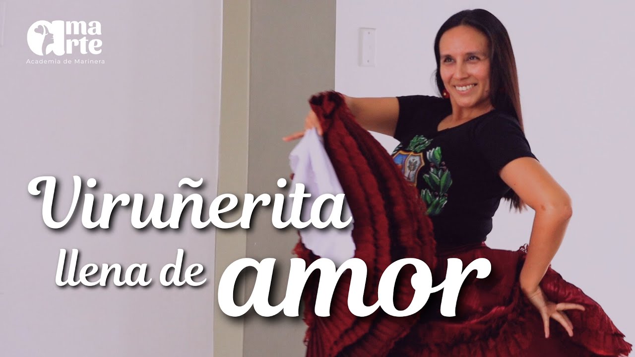 💃 MARINERA norteña VIRUÑERITA LLENA DE AMOR💃 (Cantada)