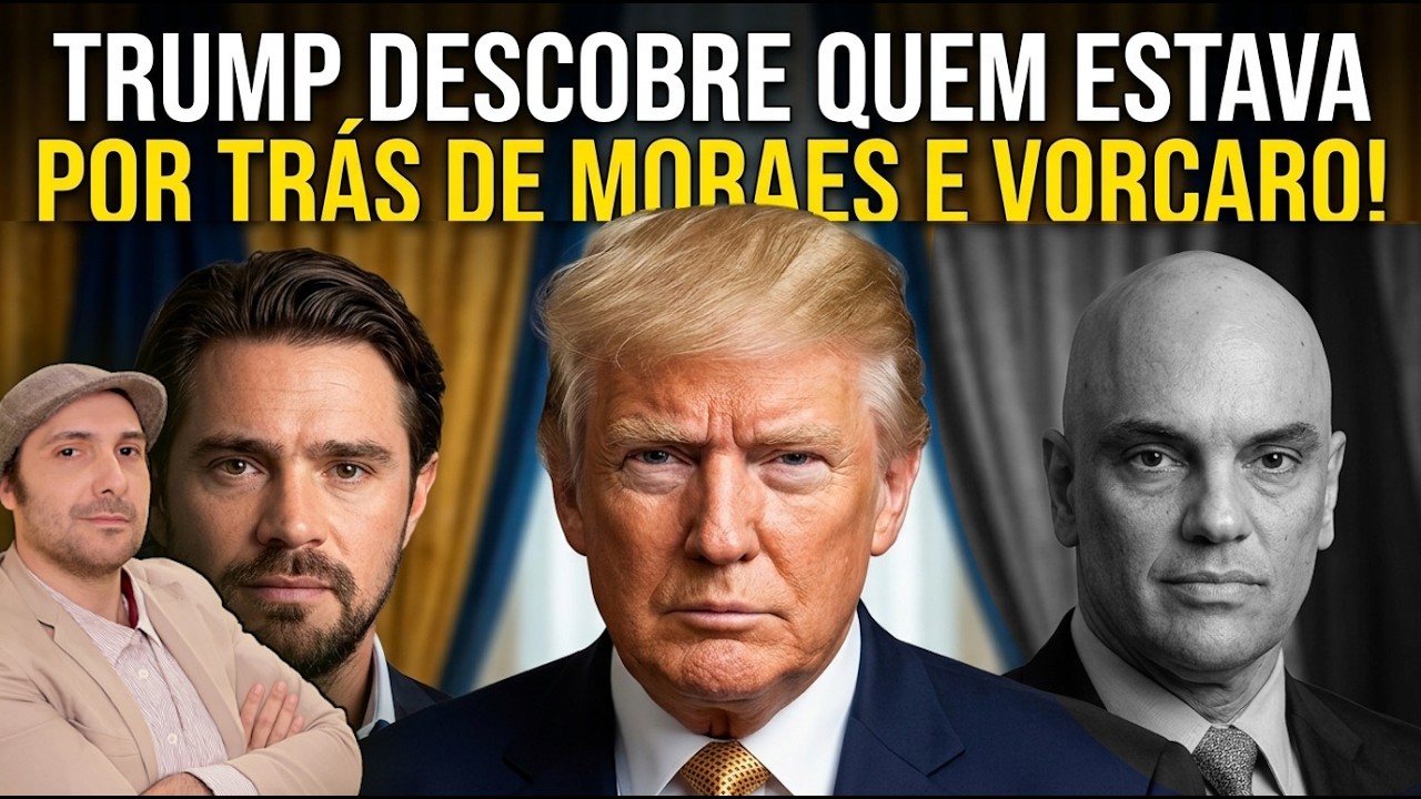 TRUMP QUER VINGAN&Ccedil;A! DESCOBRIU QUEM EST&Aacute; POR TR&Aacute;S DE MORAES, VORCARO E BANCO MASTER