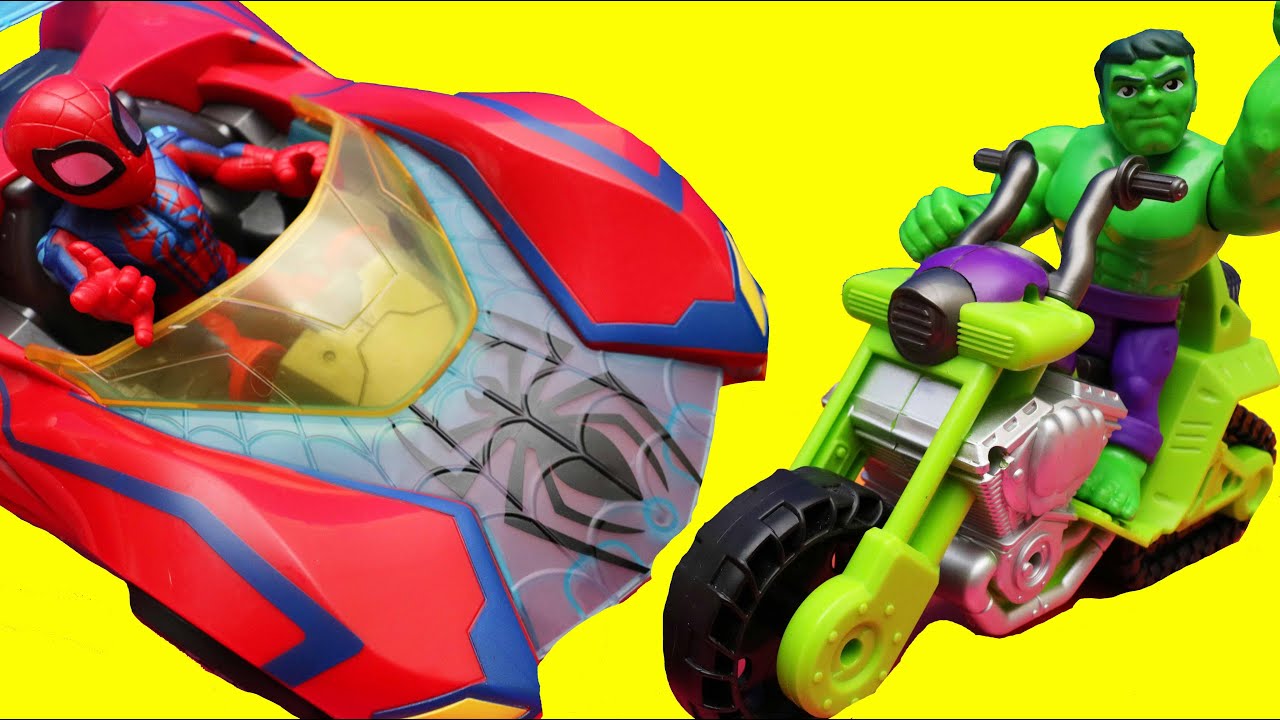 Superhero Adventure Rescue Mission | With Hulk - Spider-Man And Friends