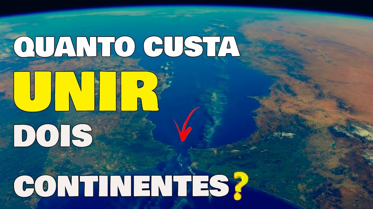 🚧Uma PONTE para ligar ÁFRICA e EUROPA | Por que esses dois CONTINENTES NÃO ESTÃO ligados❓