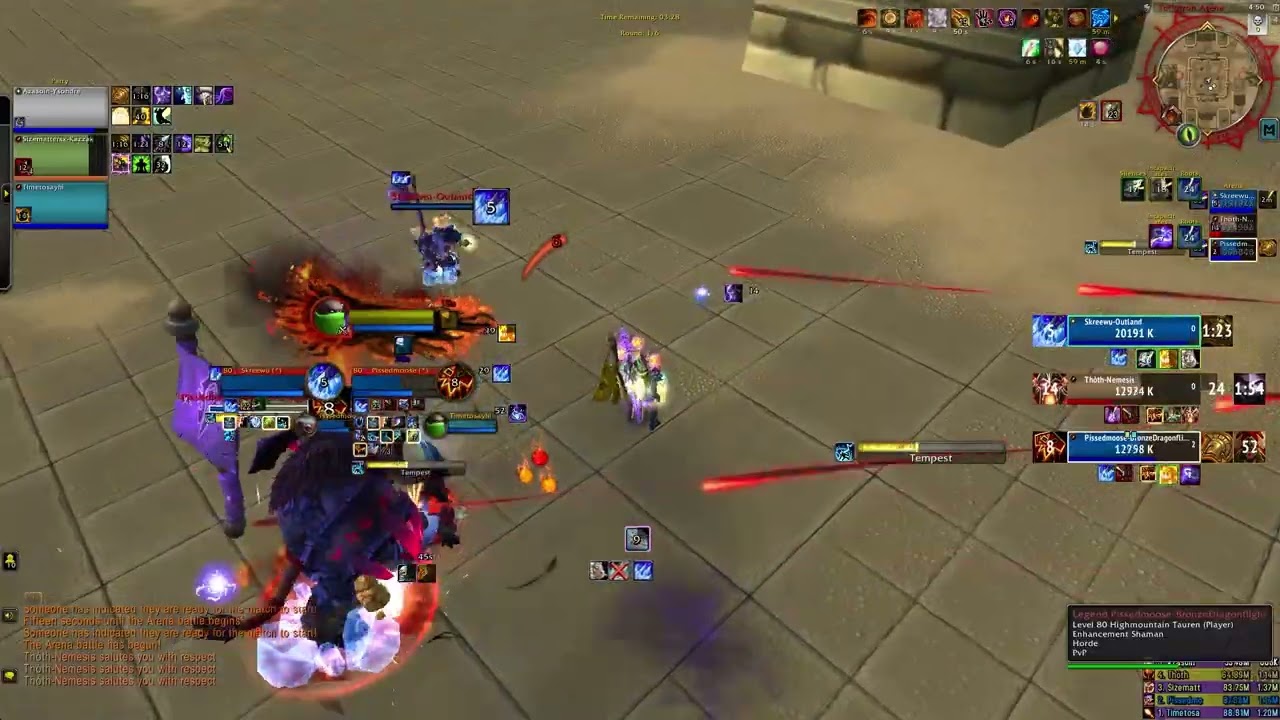 FireMage full round Shufle (3) #mage #fire #worldofwarcraft #pvp #arena #Blizzard