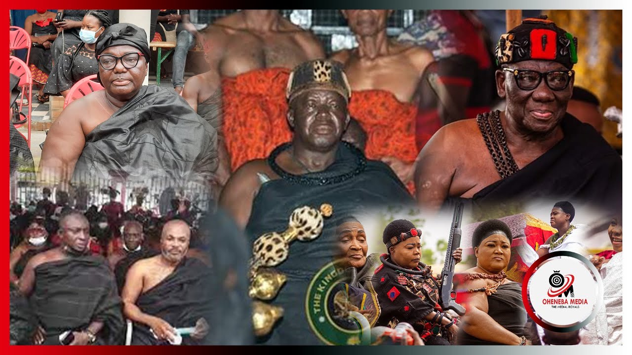 LIVE Frm Manhyia:Arrival Of Paramount Chiefs&Queen Mother's For Asanteman Council Meeting