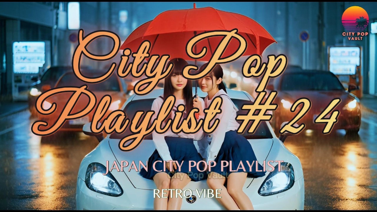 Best Japanese City Pop Playlist Retro 80s #24 Aesthetic Mix  City Pop Vault