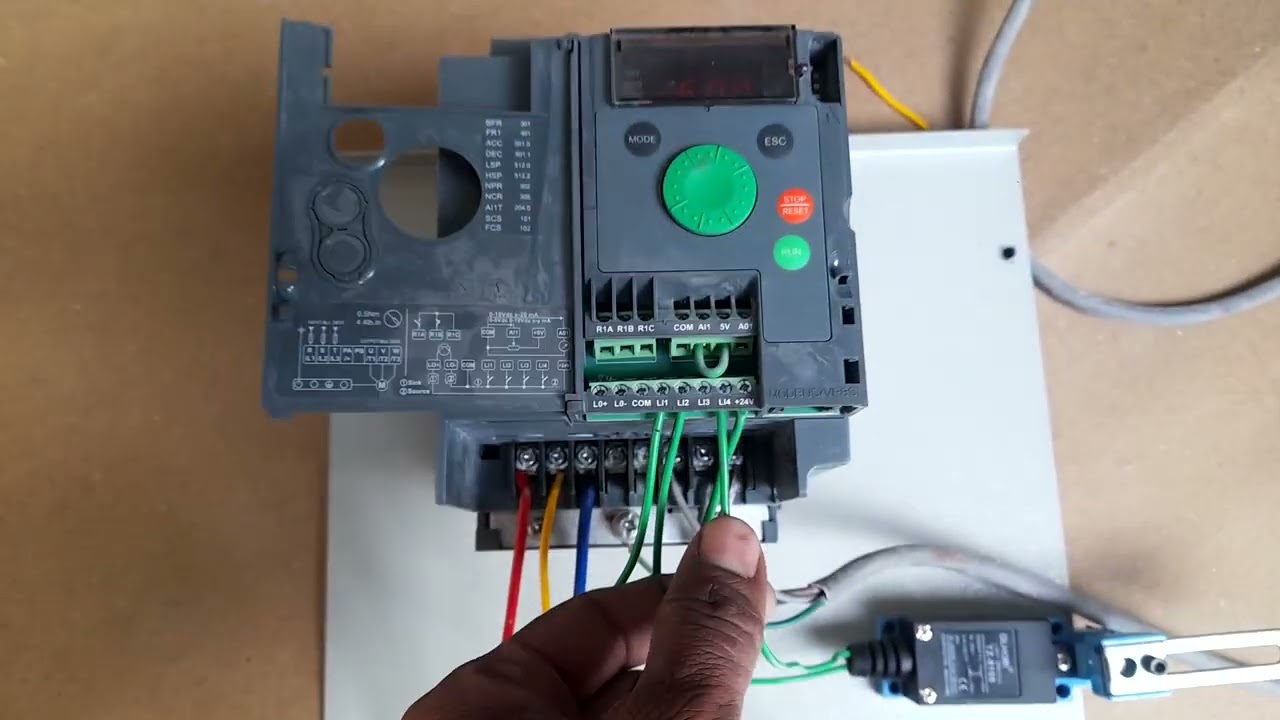 Preset speed Using Limit Switch, Spark Tech Electrical