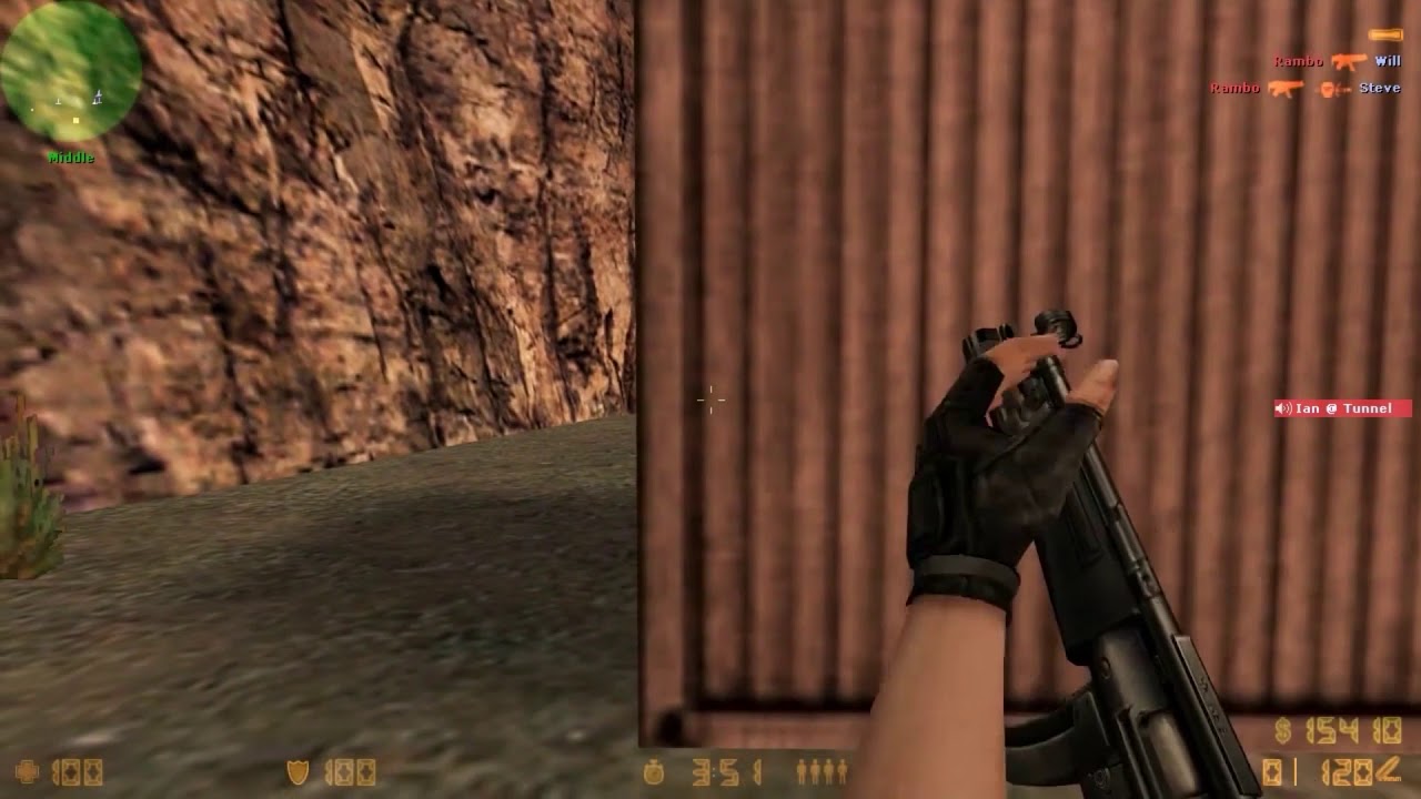 Counter-Strike: Condition Zero gameplay with Hard bots on Siege - Terrorist (Old - 2014)