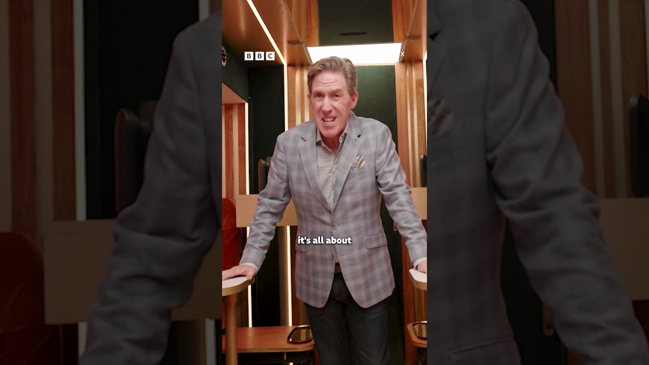 Rob Brydon gives FULL TOUR of the Destination X bus - BBC