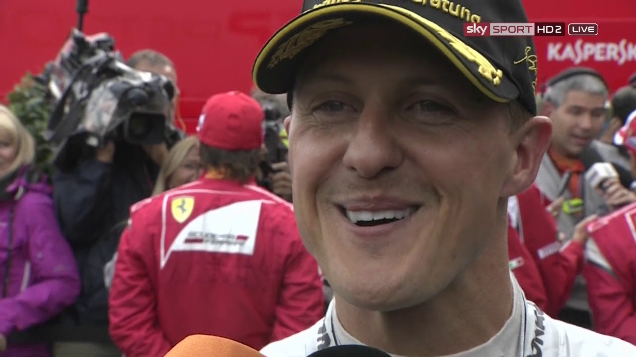 Michael Schumacher -  Belgien 2011 von Pos. 24 auf 5