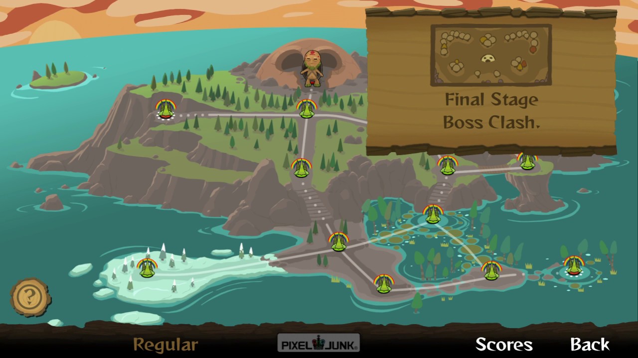 PixelJunk Monsters Ultimate Edition, Toki Island, Final Stage - Boss Clash (Regular difficulty)