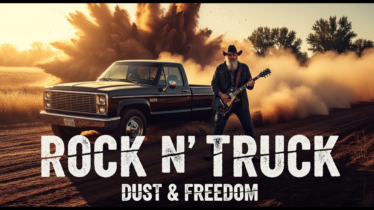 Country Rock for Long Truck Drives &ndash; Highway Songs | Rock Miami Diesel #LongDrive #TruckMusic