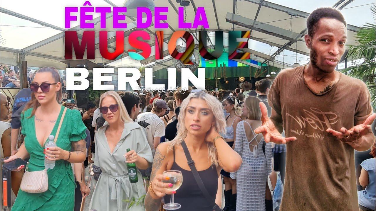 Fête De La Musique | BEACH PARTY 🍾 🇩🇪 Open Air 2023 | Kreuzberg | THE BEST BEACH PARTY | Berlin