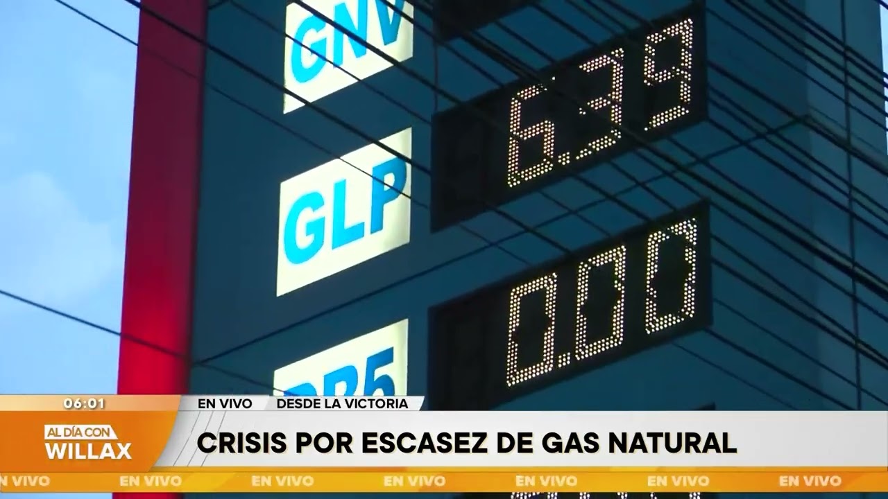 Al Día con Willax - MAR 04 - CRISIS POR ESCASEZ DE GAS NATURAL | Willax