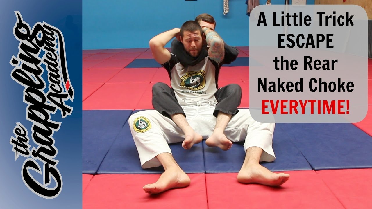How to use this trick to ESCAPE the rear naked choke - every time!