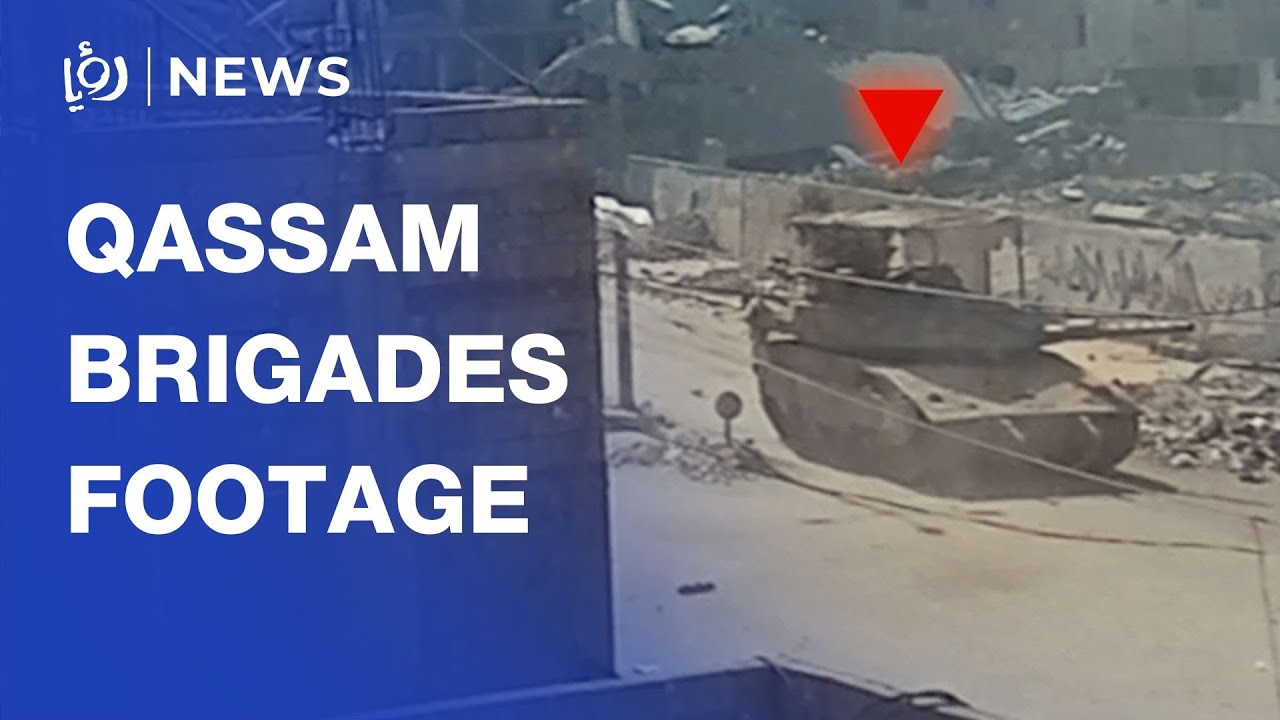 Qassam Brigades destroy “Merkava” ‘Israeli’ tank in Gaza