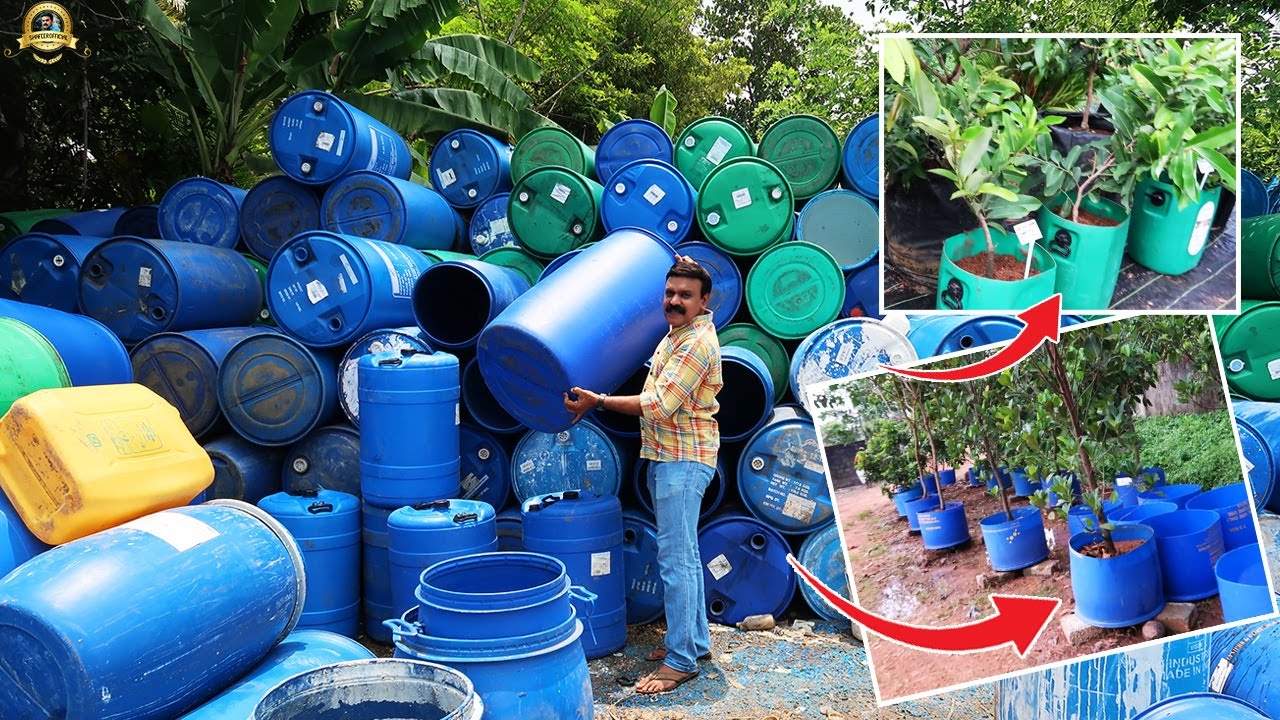 Fruit plants വളർത്താനും fish farming നും drum ഉം ടാങ്കും അനേഷിച്ചു നടക്കേണ്ട ! ഇവിടെ എല്ലാം കിട്ടും!