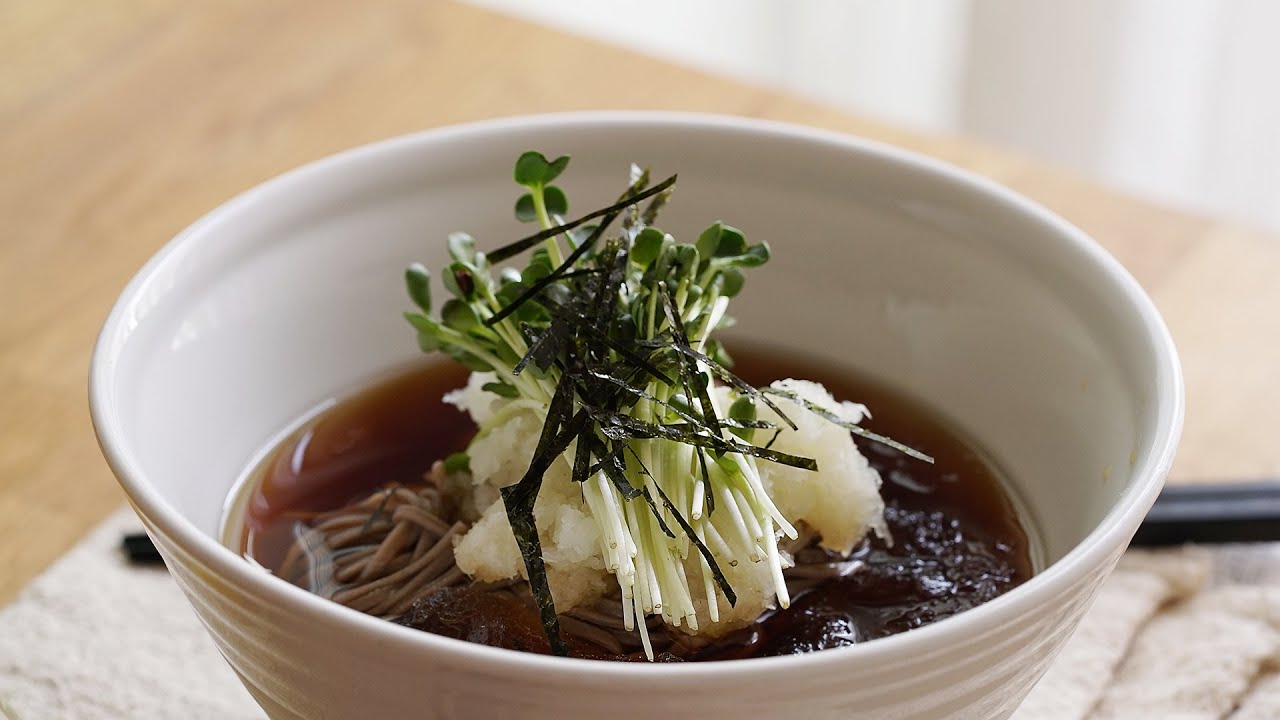 Easy Cold Soba Noodles (Buckwheat Noodles) : Honeykki 꿀키