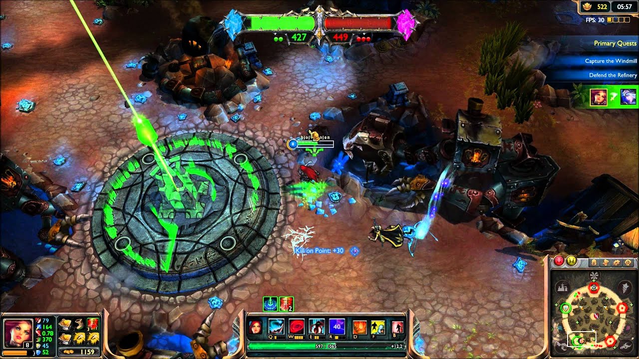 Katarina overpowered macro pressing one button