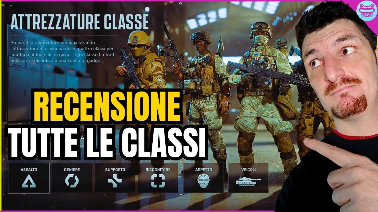 BATTLEFIELD 6:  RECENSIONE di TUTTE LE CLASSI