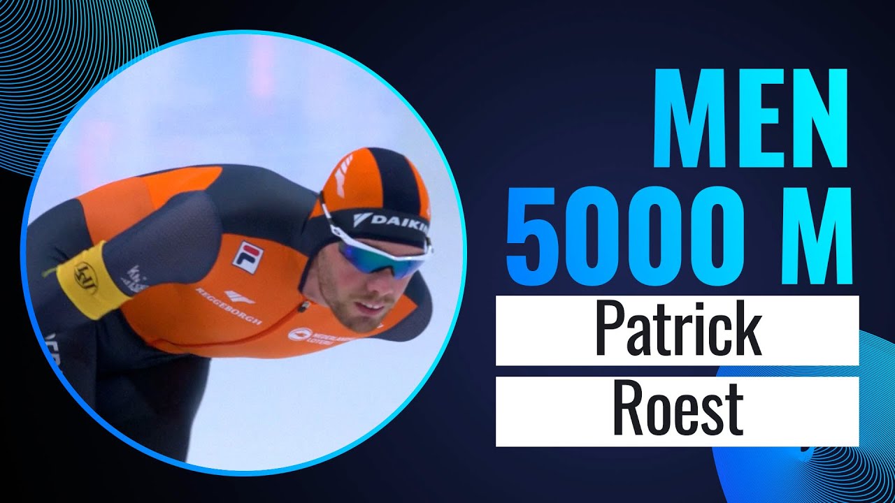 Patrick ROEST (NED) | Winner | 5000m Men | Beijing 2023 | #SpeedSkating